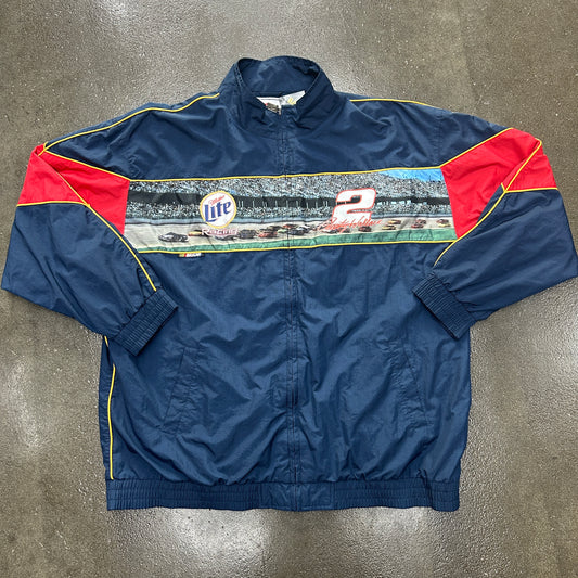 Vintage Rusty Wallace Racing Windbreaker
