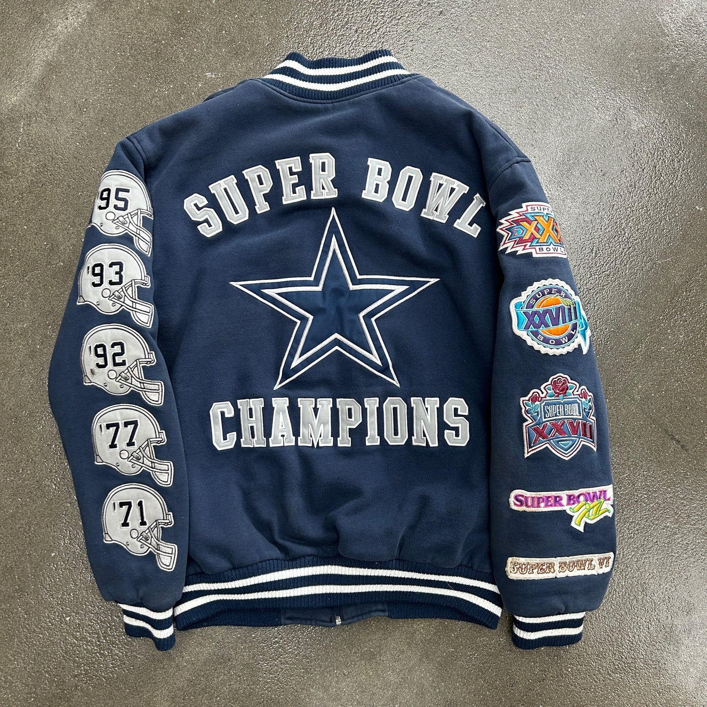 Vintage Dallas Cowboys Super Bowl Bomber