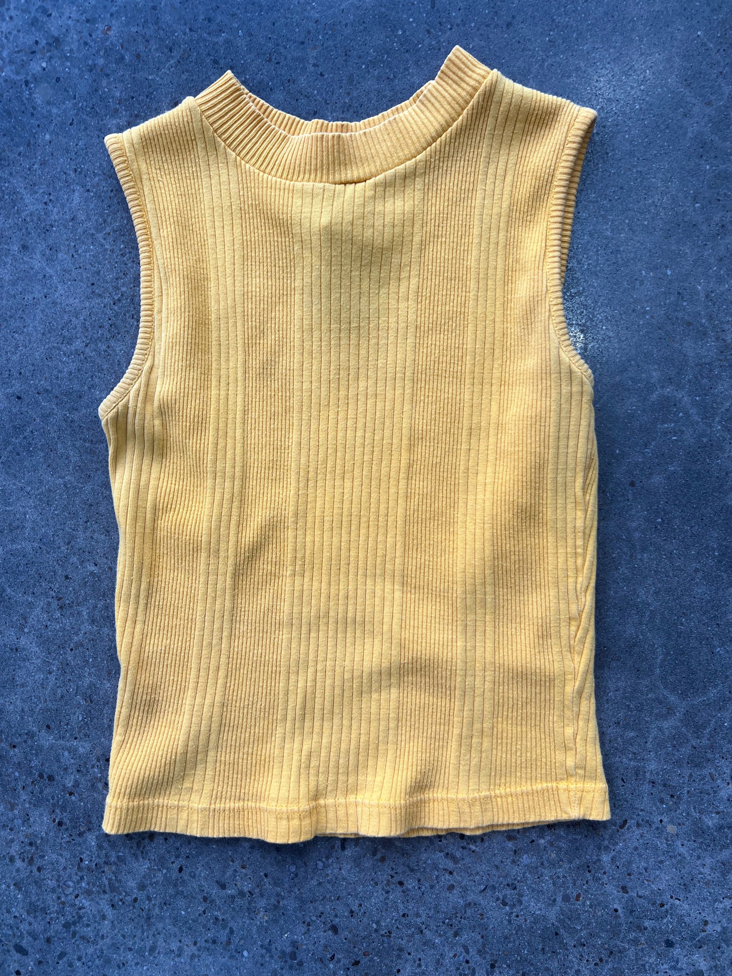 Vintage Ribbed BE Tank Top