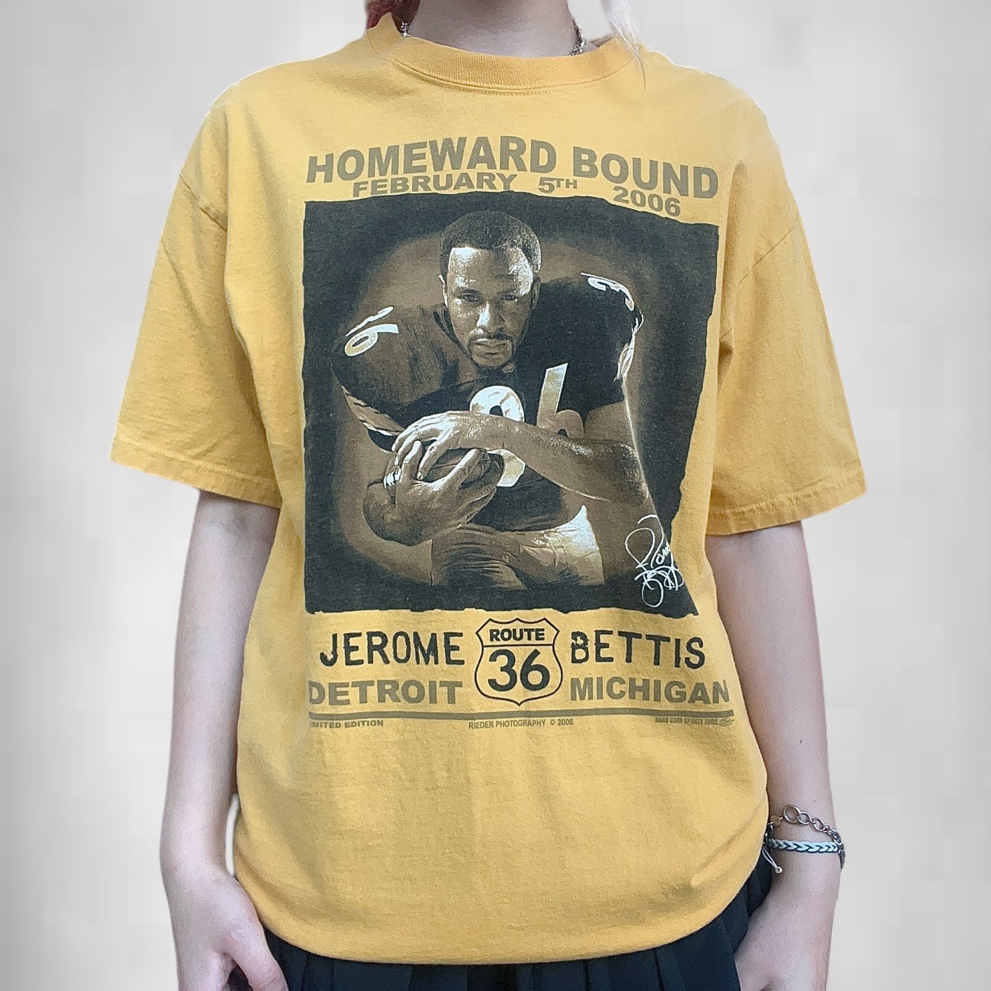 Jerome Bettis 2006 Homeward T-Shirt