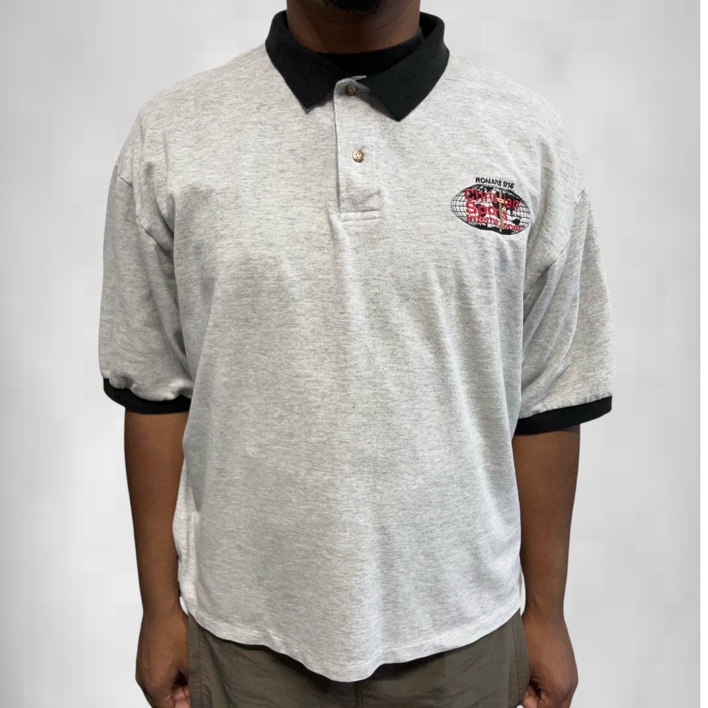 Vintage 90s Christian Sports Polo