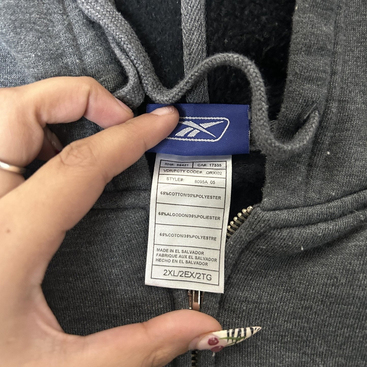 Vintage Reebok Players Inc Sweatshirt