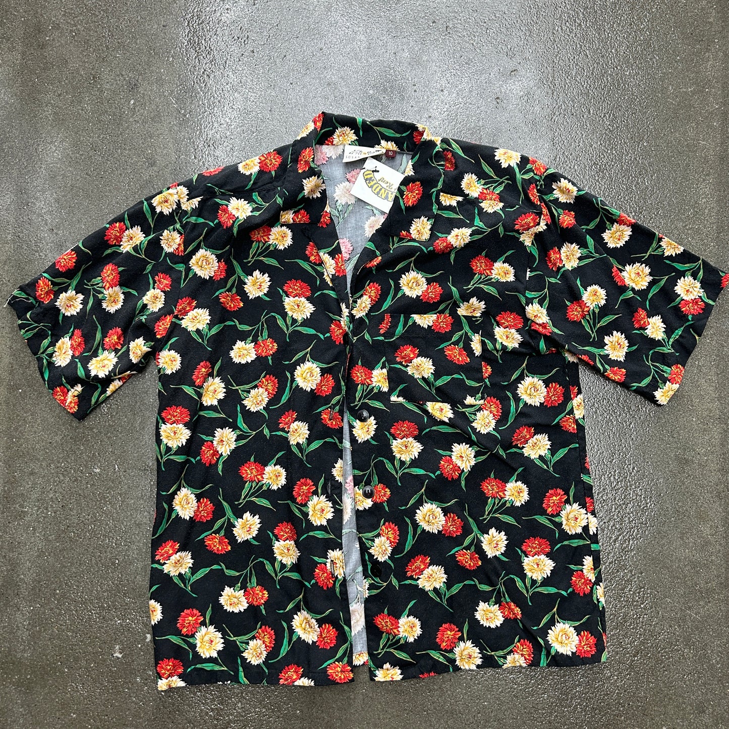Vintage Floral Button Up