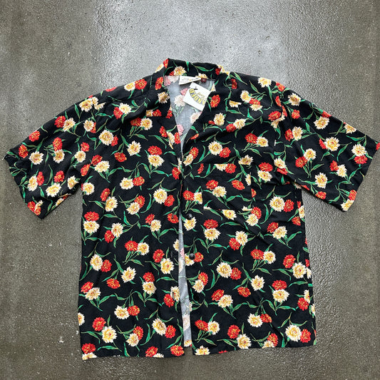 Vintage Floral Button Up