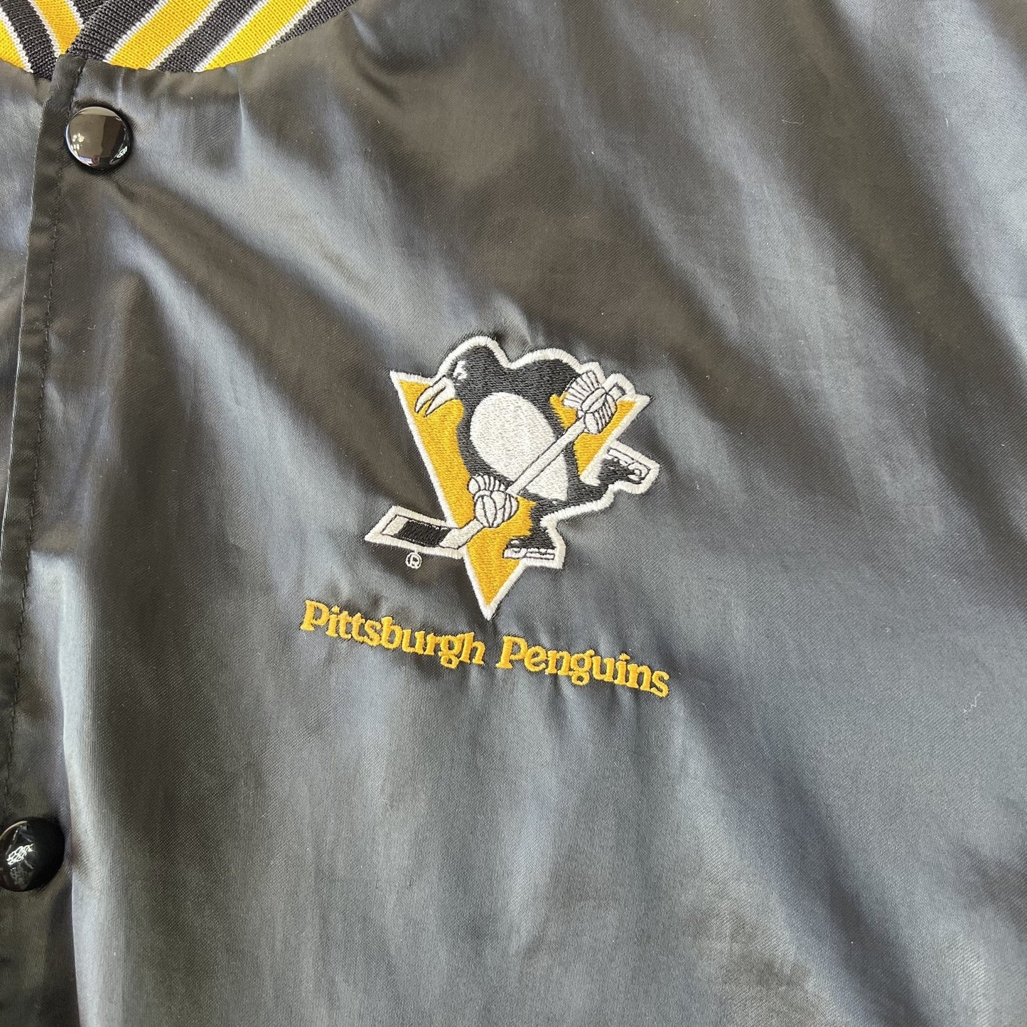 Vintage Pittsburgh Penguins Satin Jacket