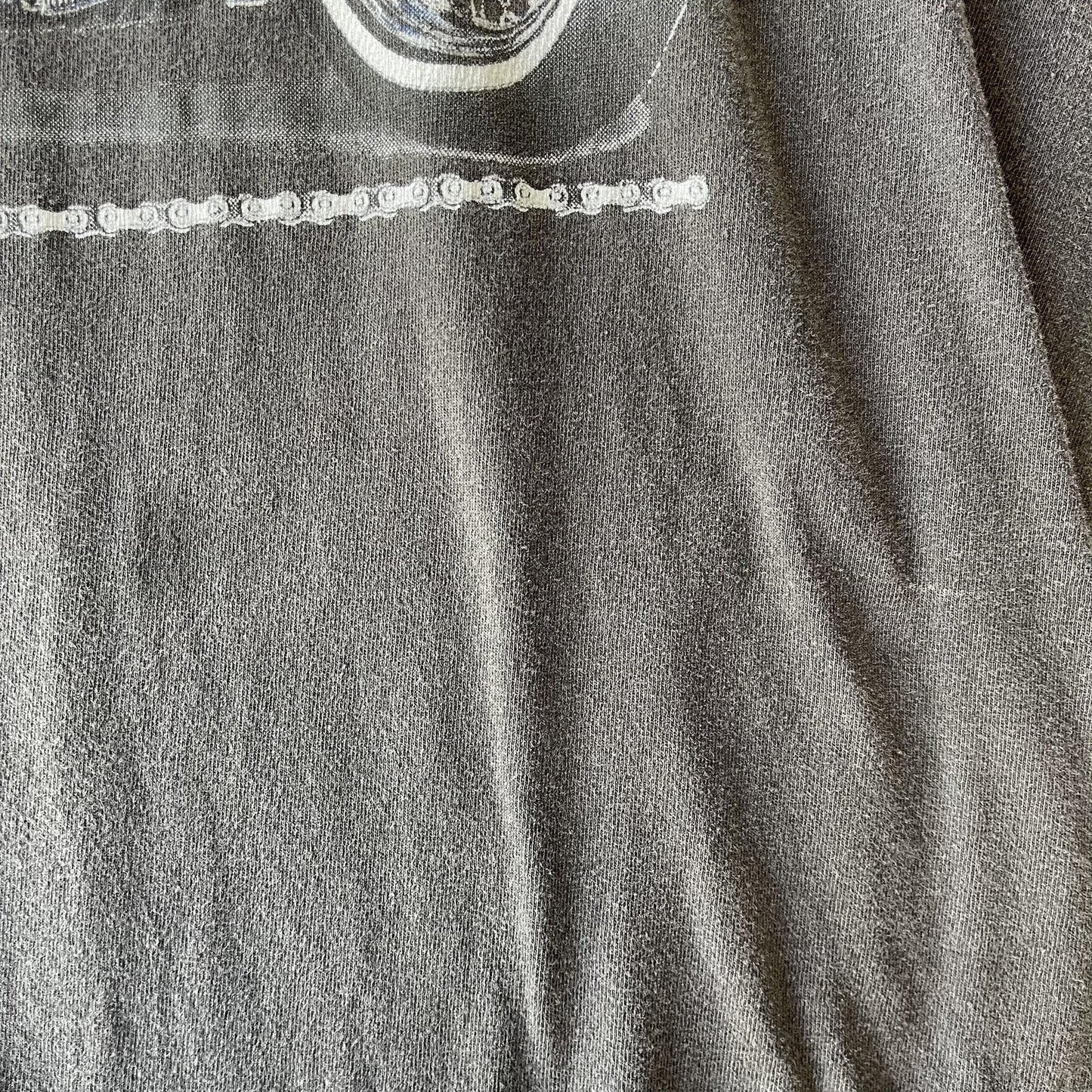 Vintage Motorcycle American Flag Tee