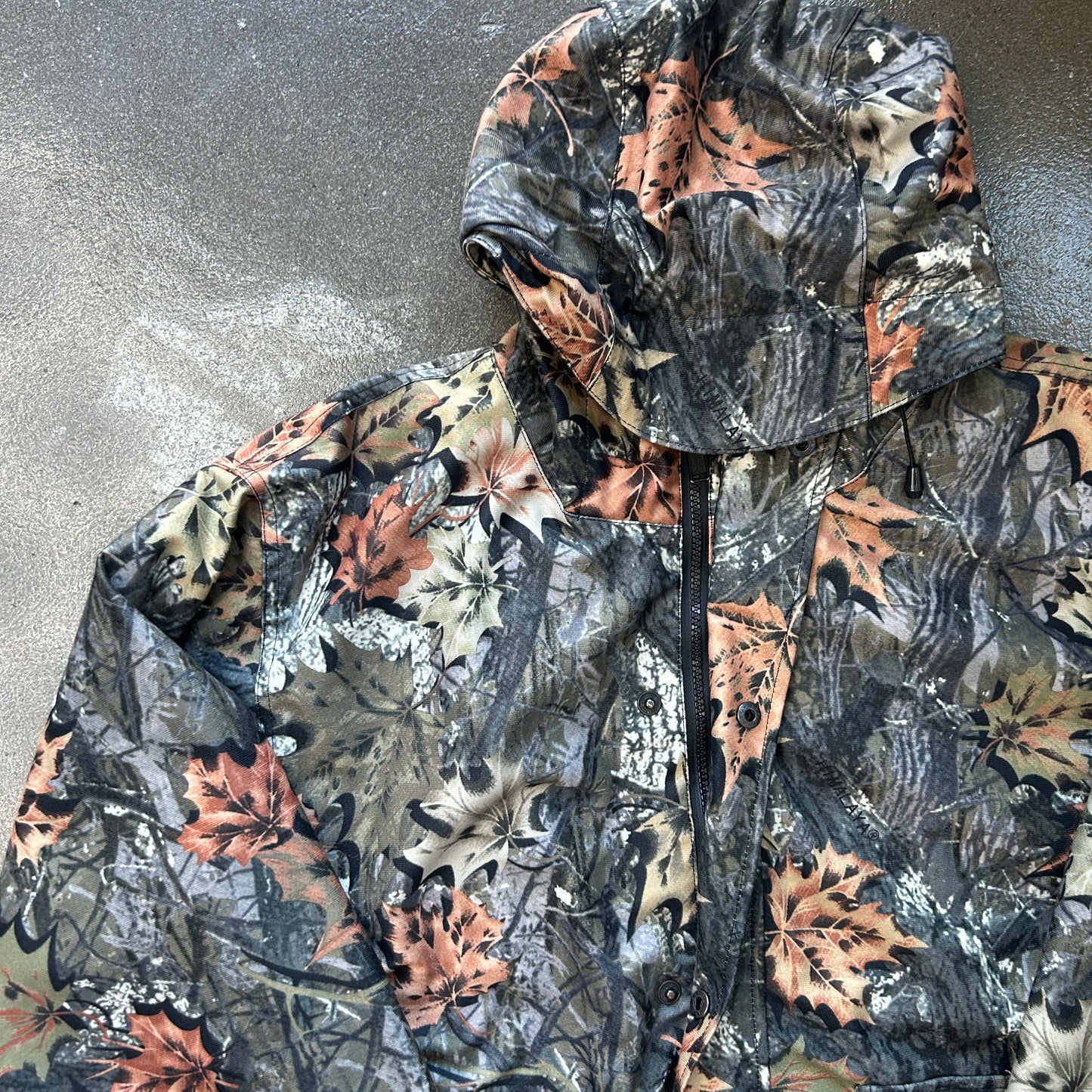 Vintage Northwest Territory Fleece Lined Camo Coat