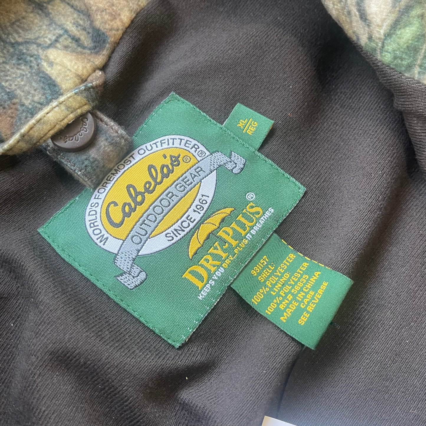 Vintage Cabela’s Camo Jacket