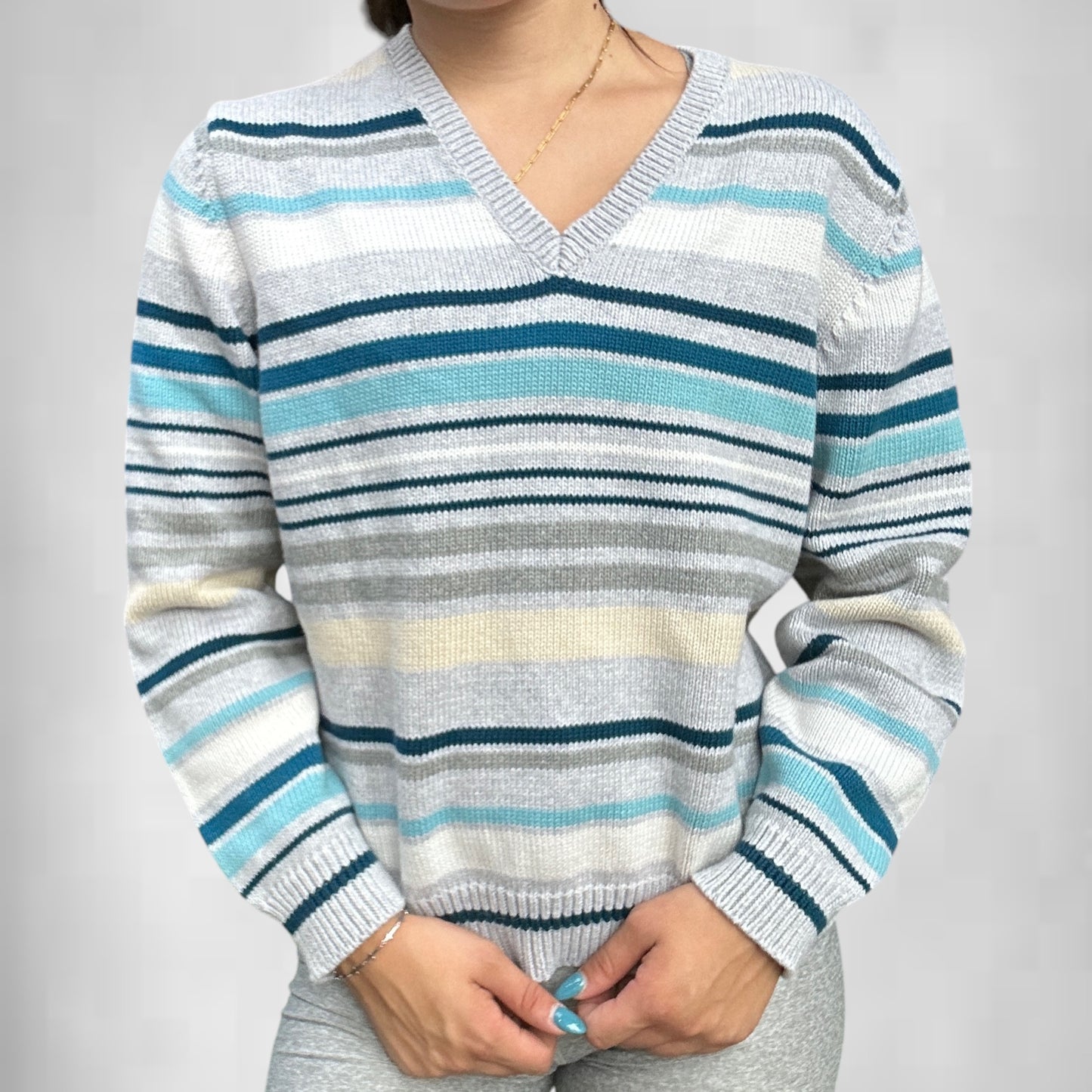 Vintage St John Bay Stripped Sweater