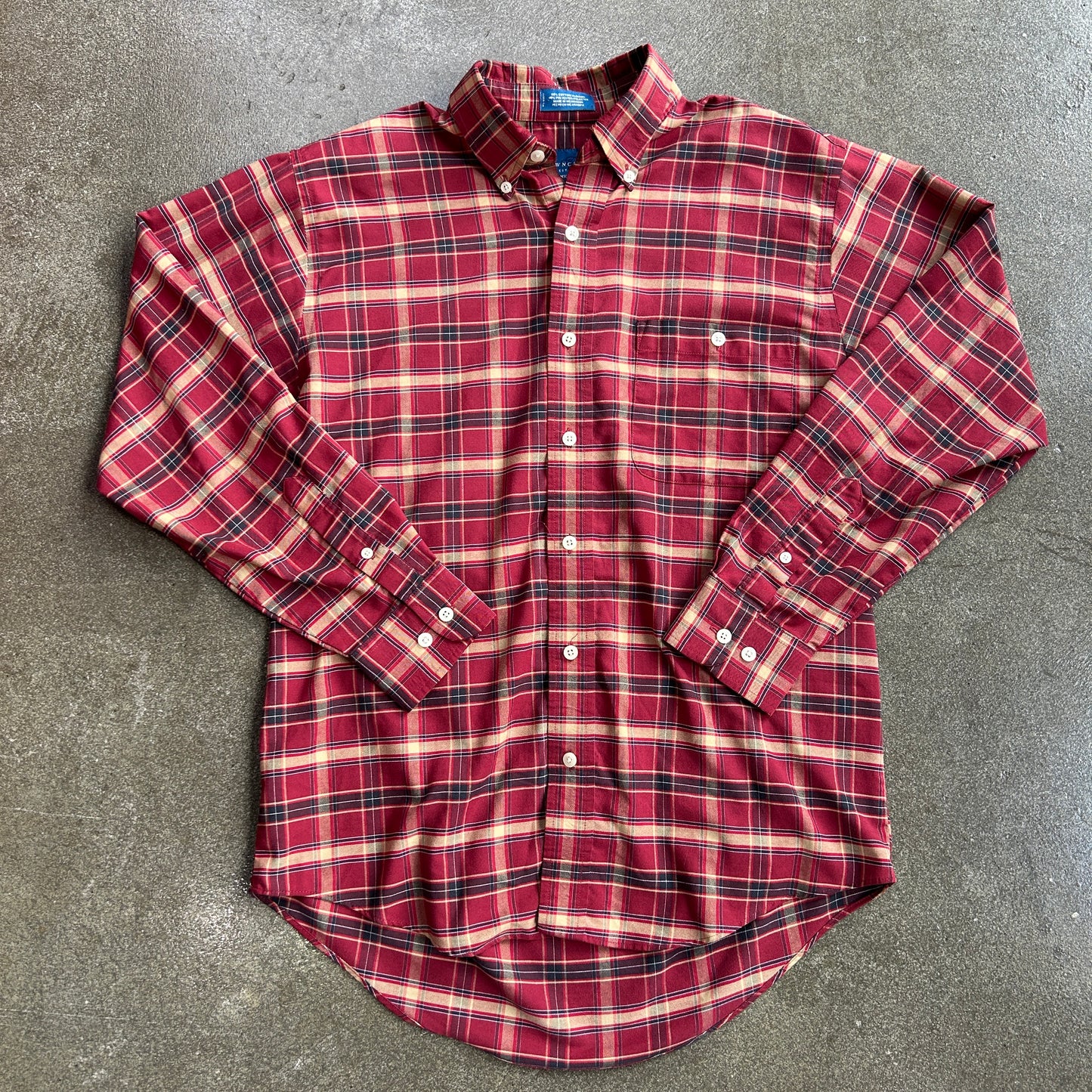 Vintage Towncraft Wrinkle Free Flannel