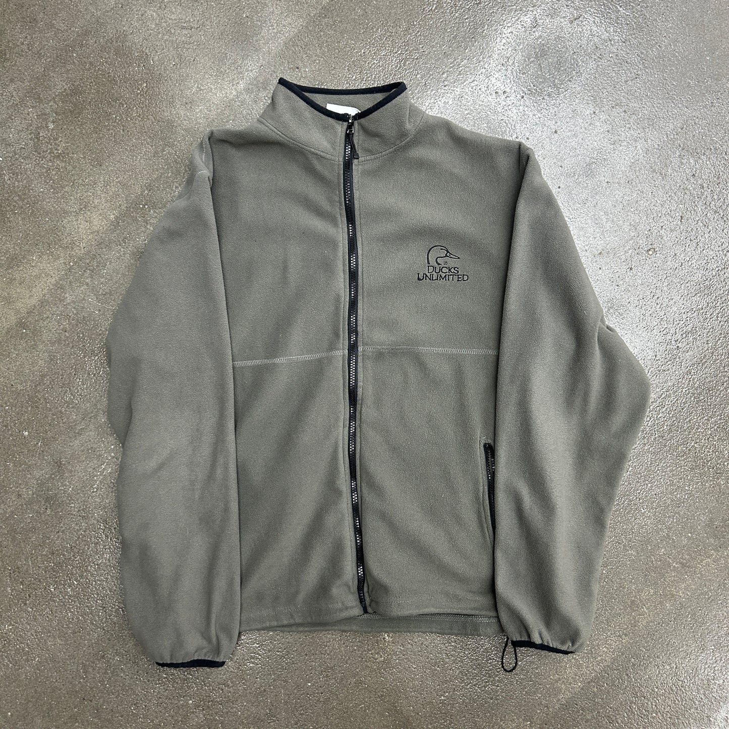 Vintage Ducks Unlimited Full Zip Fleece