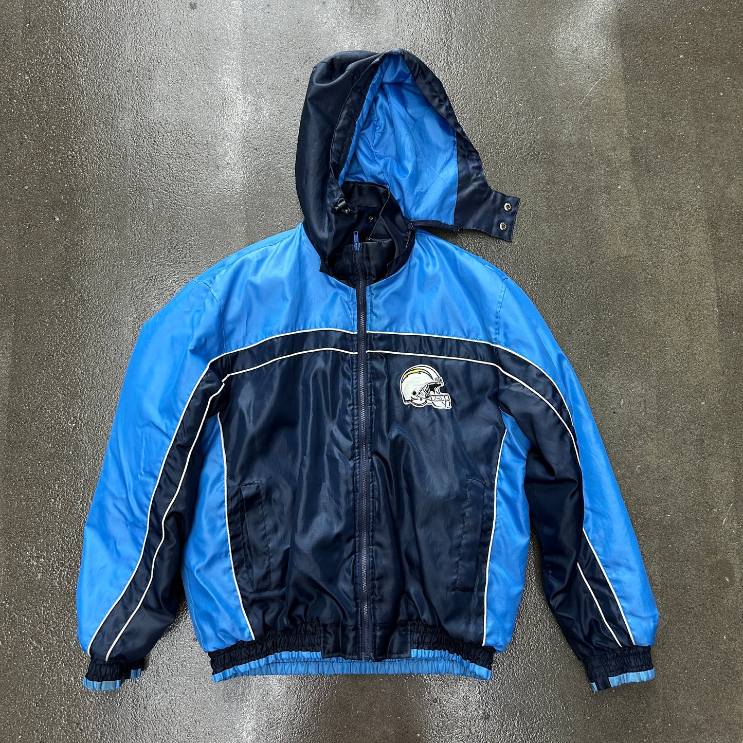 Vintage Los Angeles Chargers Puffer Jacket