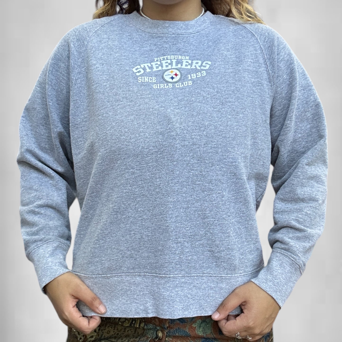 Vintage Pittsburgh Steelers Girls Club Sweatshirt