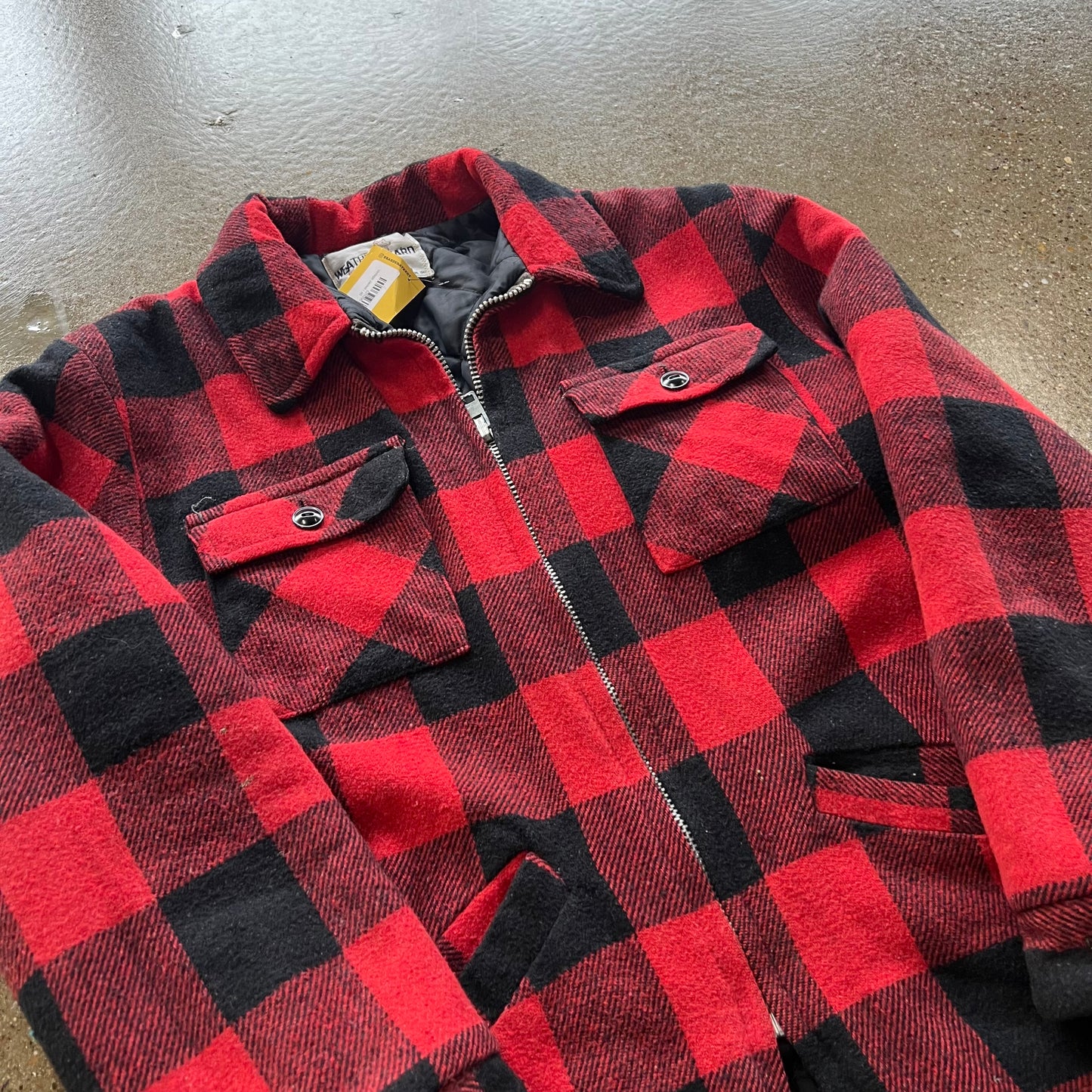 Vintage Weather Guard Flannel Jacket