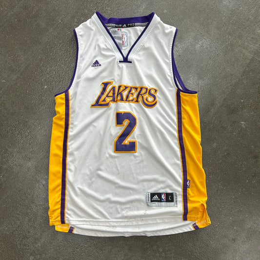 Vintage Lonzo Ball Lakers Jersey