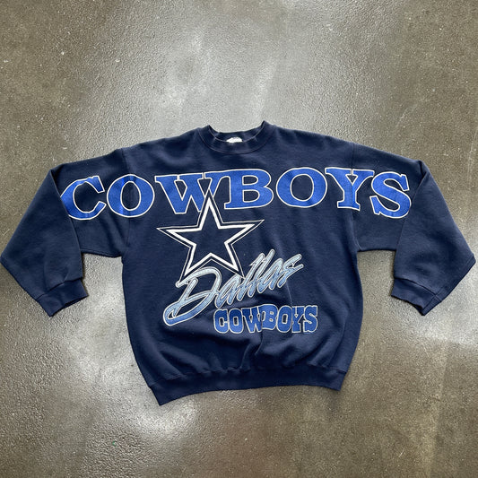Vintage Dallas Cowboys Spellout Crewneck
