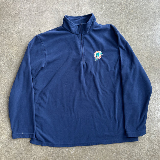 Vintage Miami Dolphins Quarter Zip Fleece