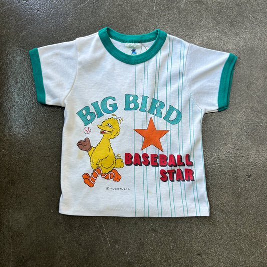 Vintage Big Bird Baby Baseball Tee