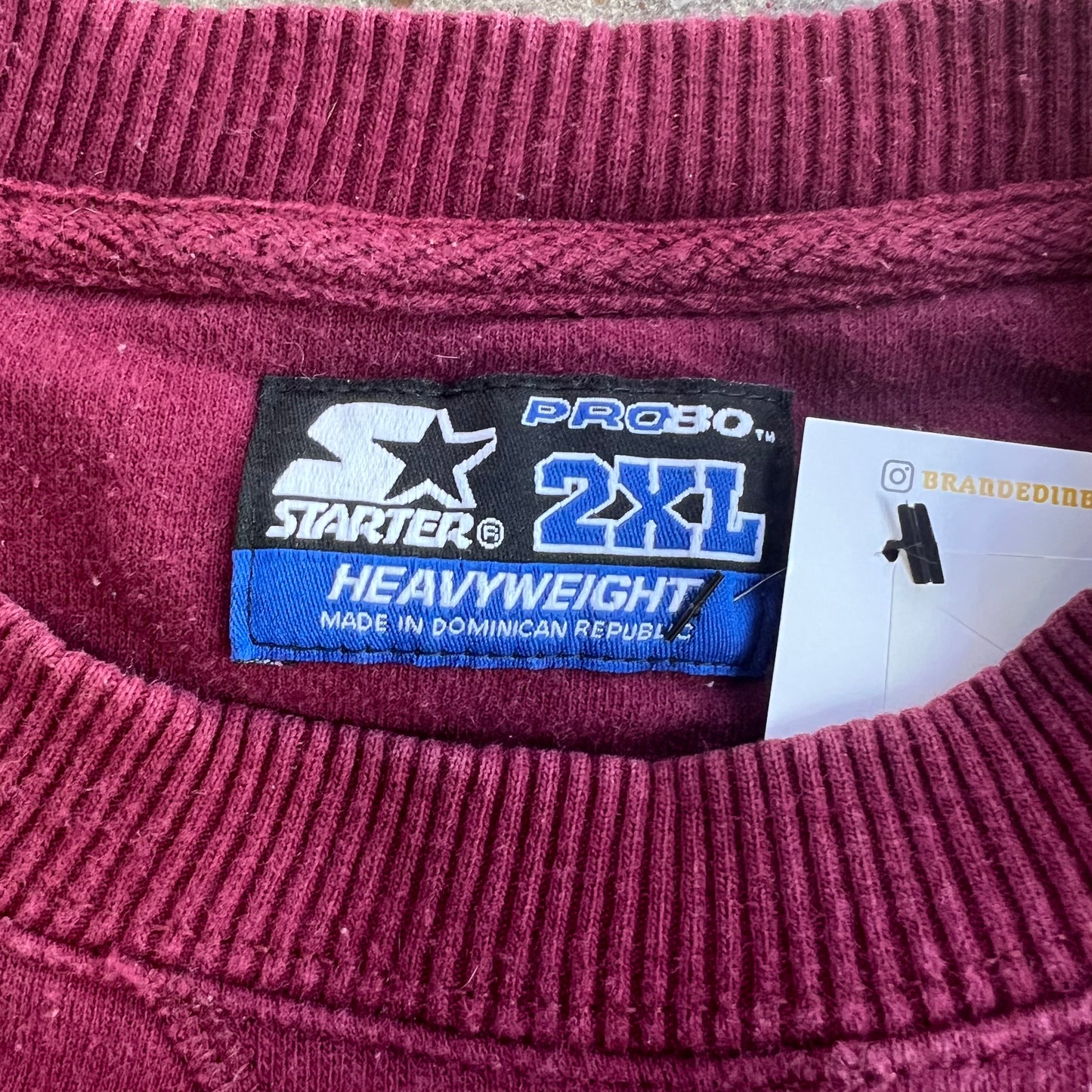 Vintage Starter Heavyweight Crewneck