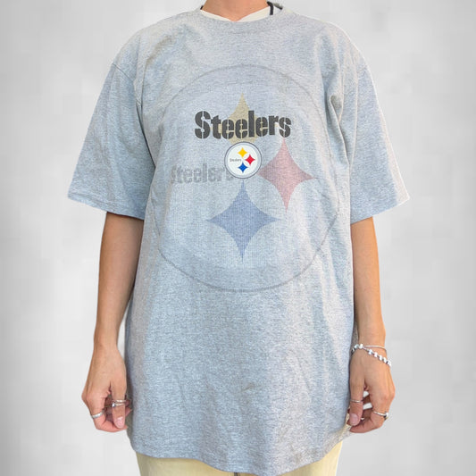 Vintage Steelers Logo Tee