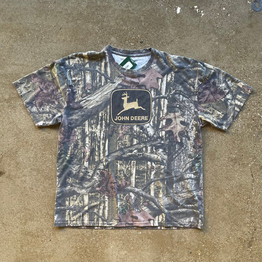 Vintage John Deer Camo Tee