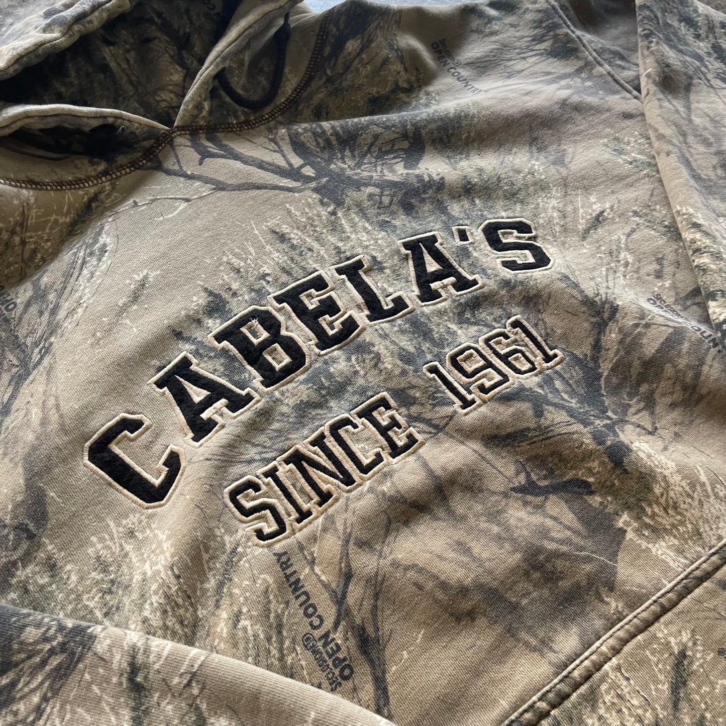 Vintage Cabela’s Camo Hoodie