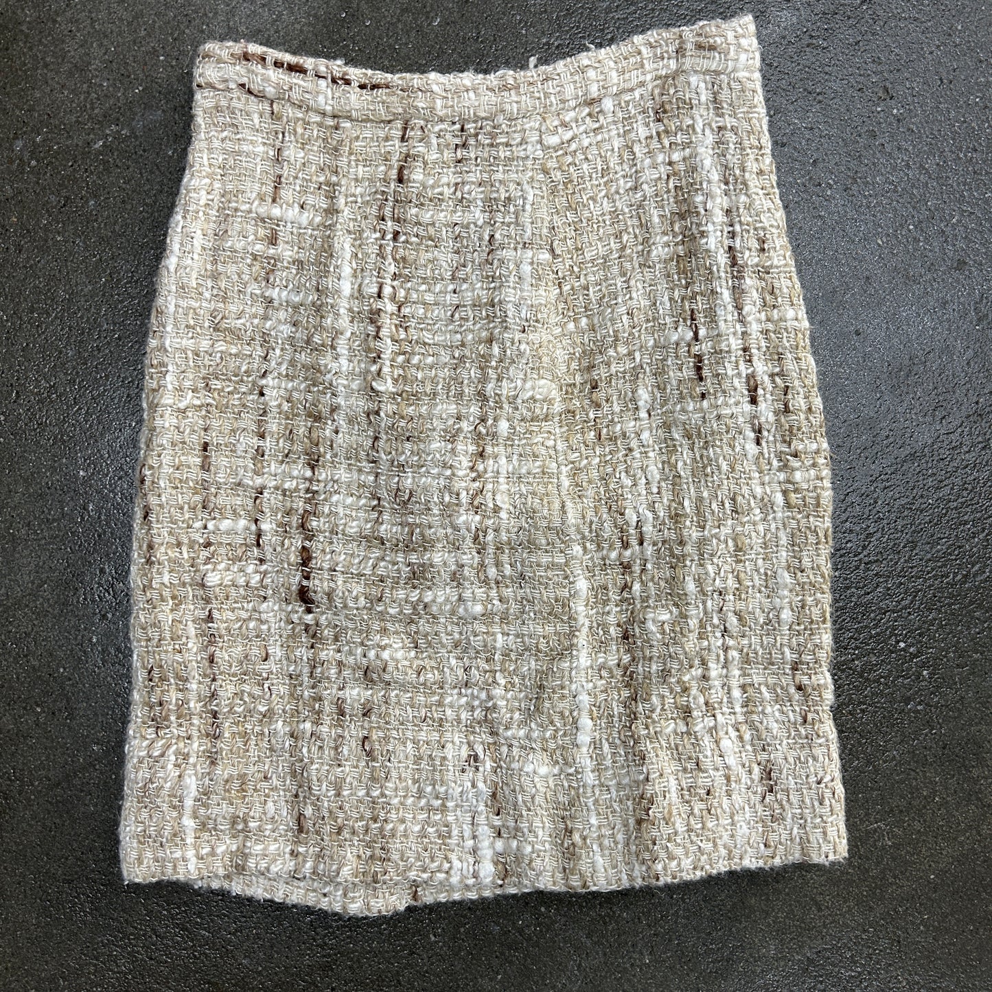 Vintage Tweed Mini Skirt