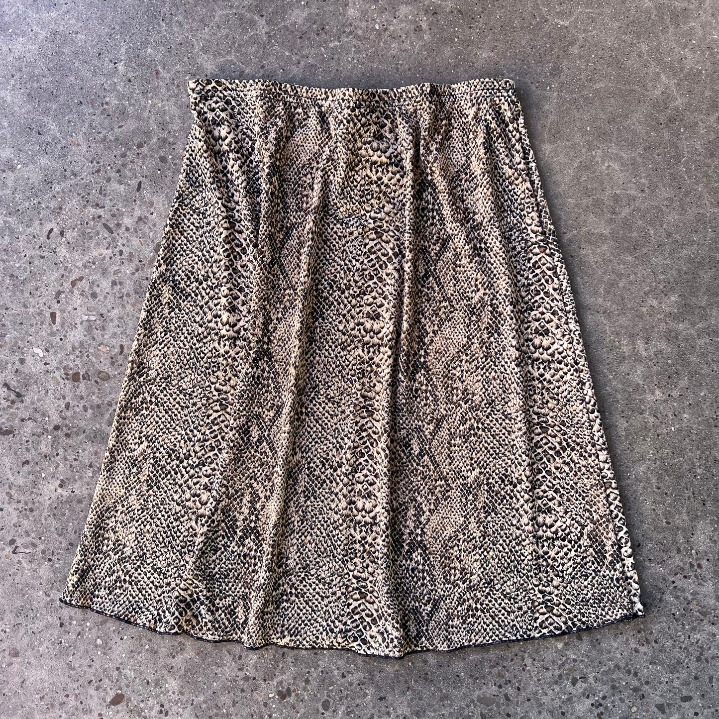 Vintage Snakeskin Skirt