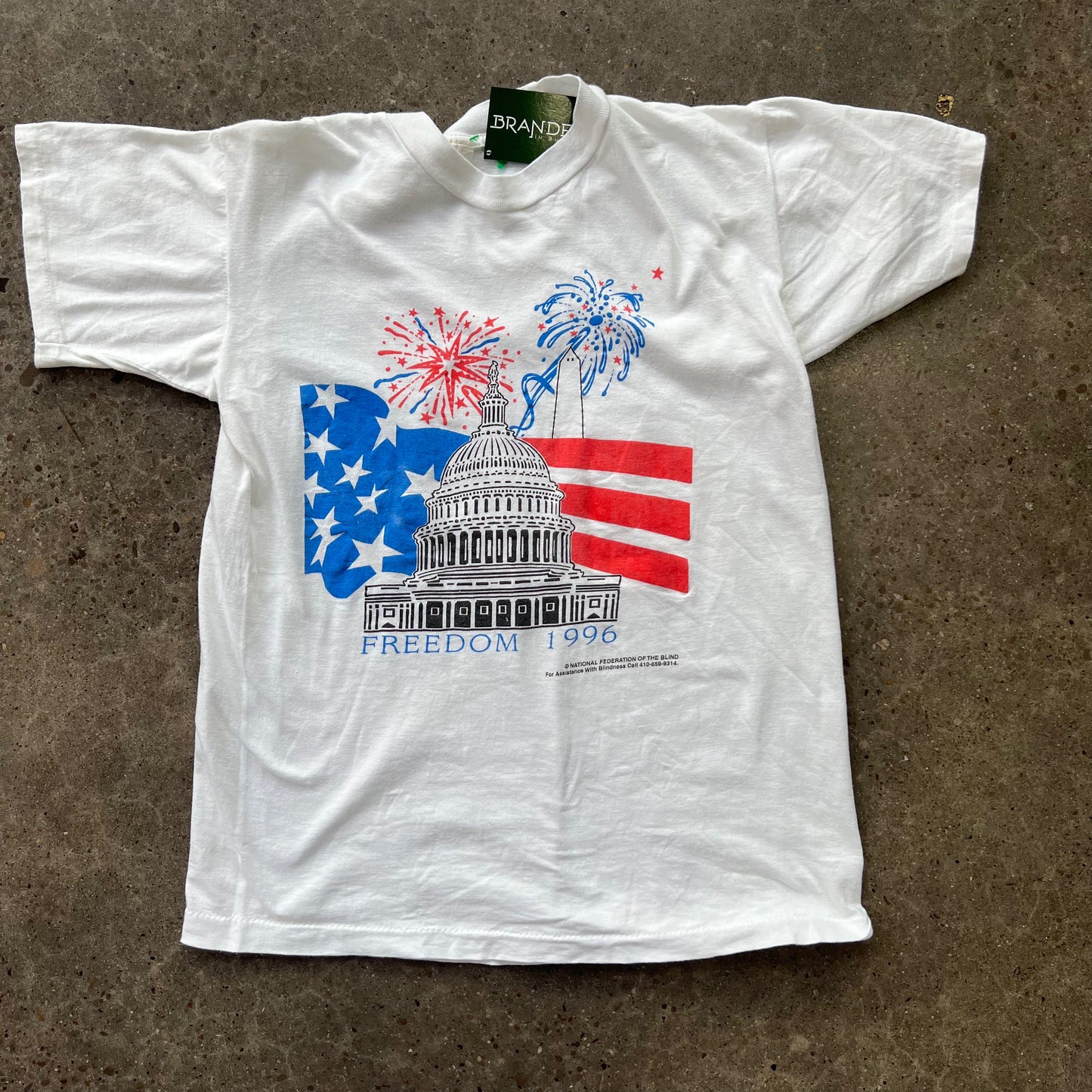 Vintage 1996 Freedom USA Tee