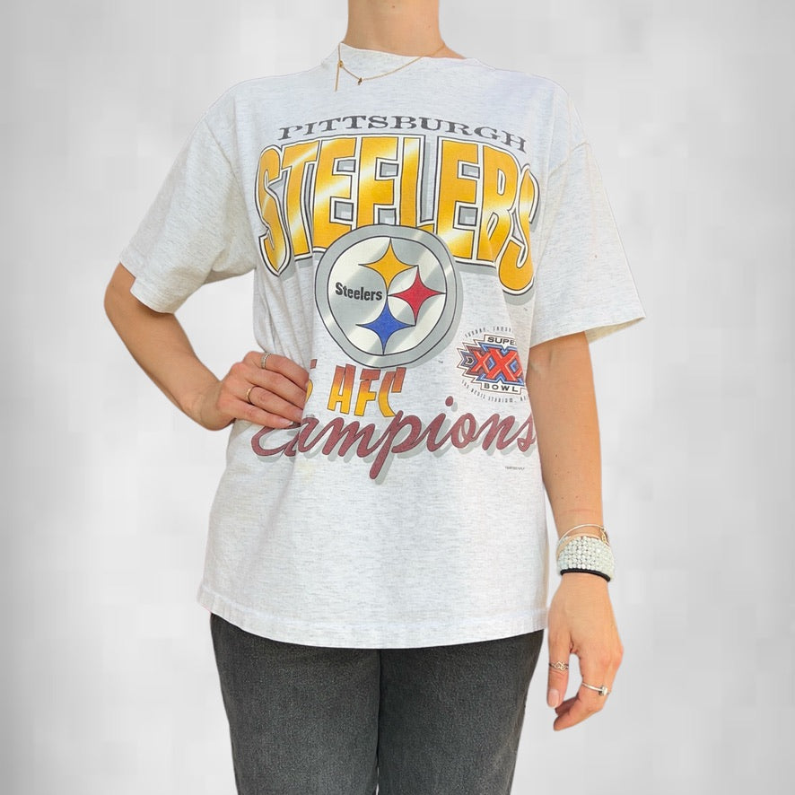 Vintage '95 AFC Champions Steelers Tee