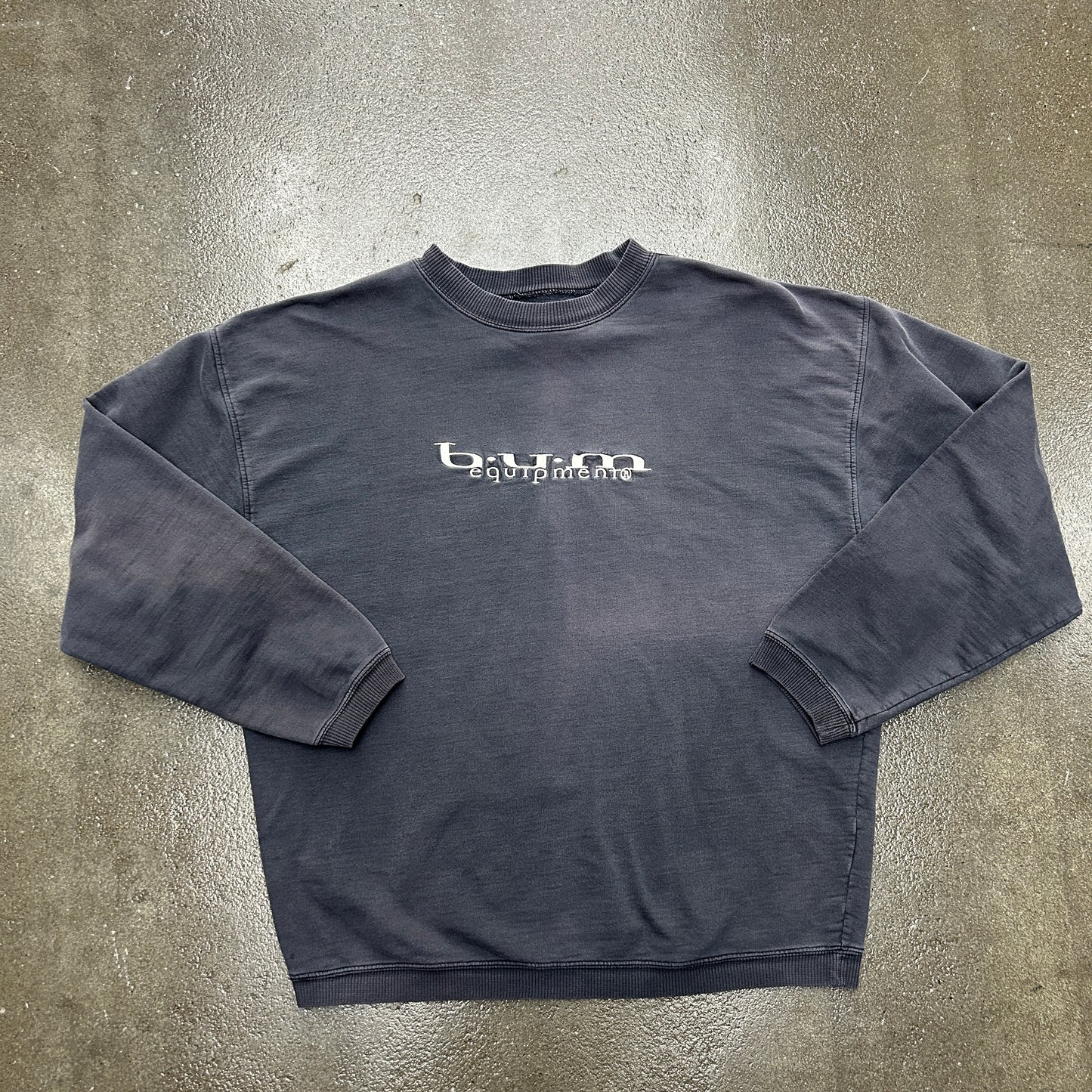 Vintage B.U.M. Equipment Embroidered Crewneck