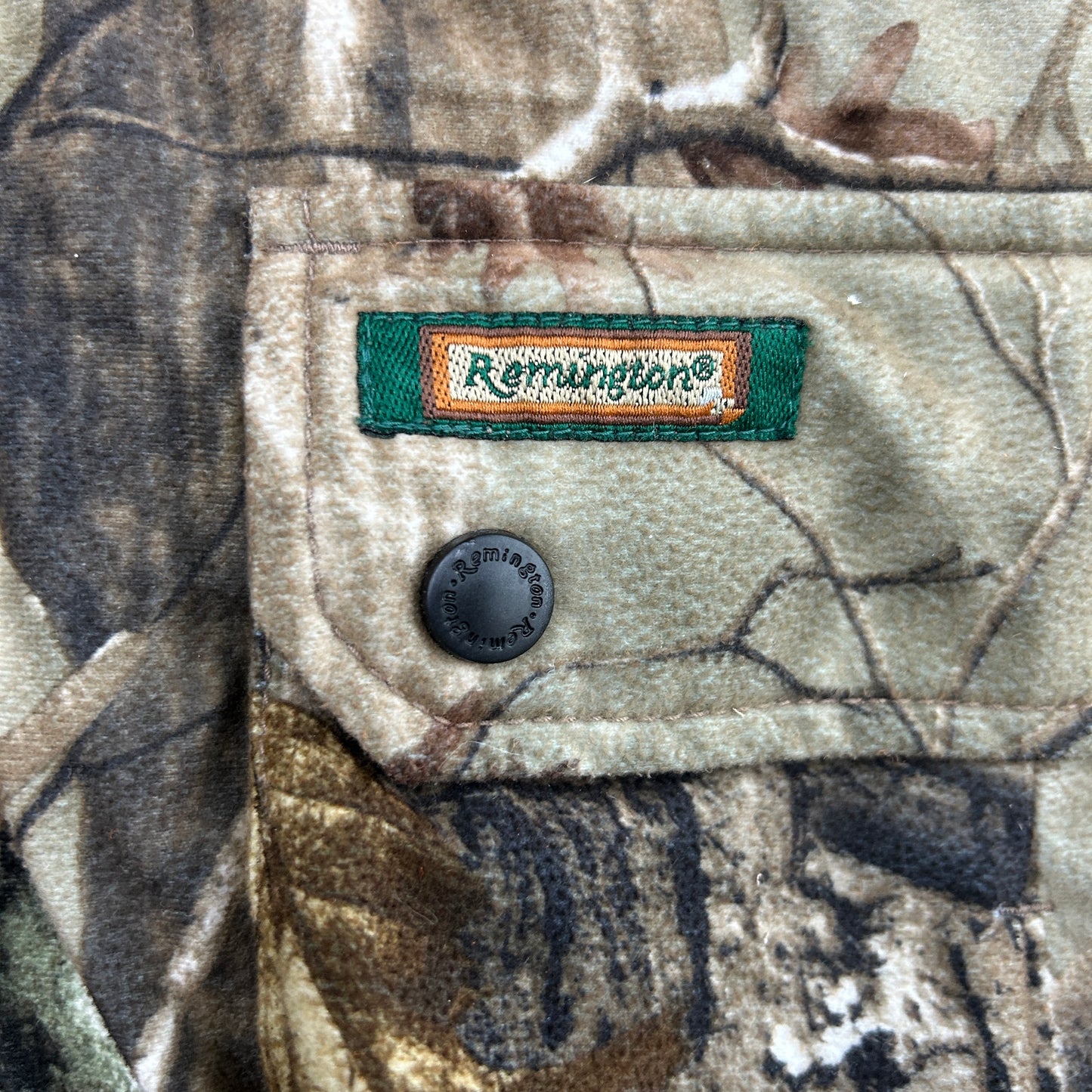 Vintage Remington Realtree Reversible Puffer Jacket