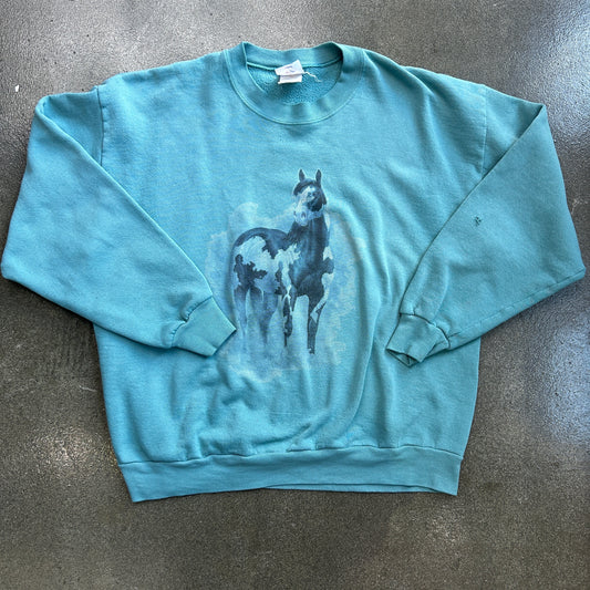 Vintage Horse Graphic Crewneck