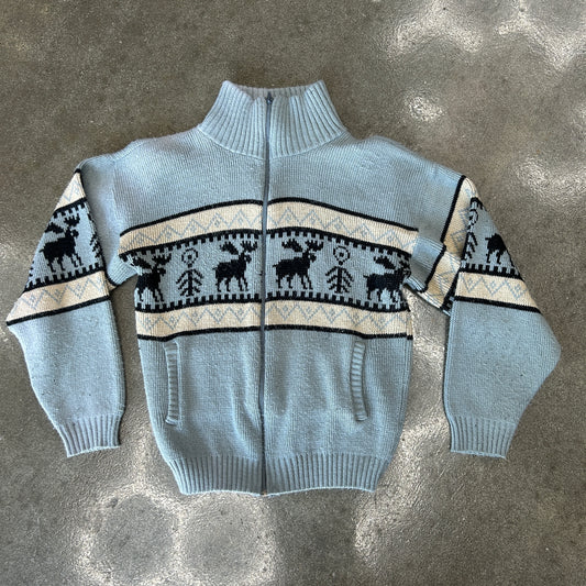 Vintage Scandia Woods Sweater Jacket