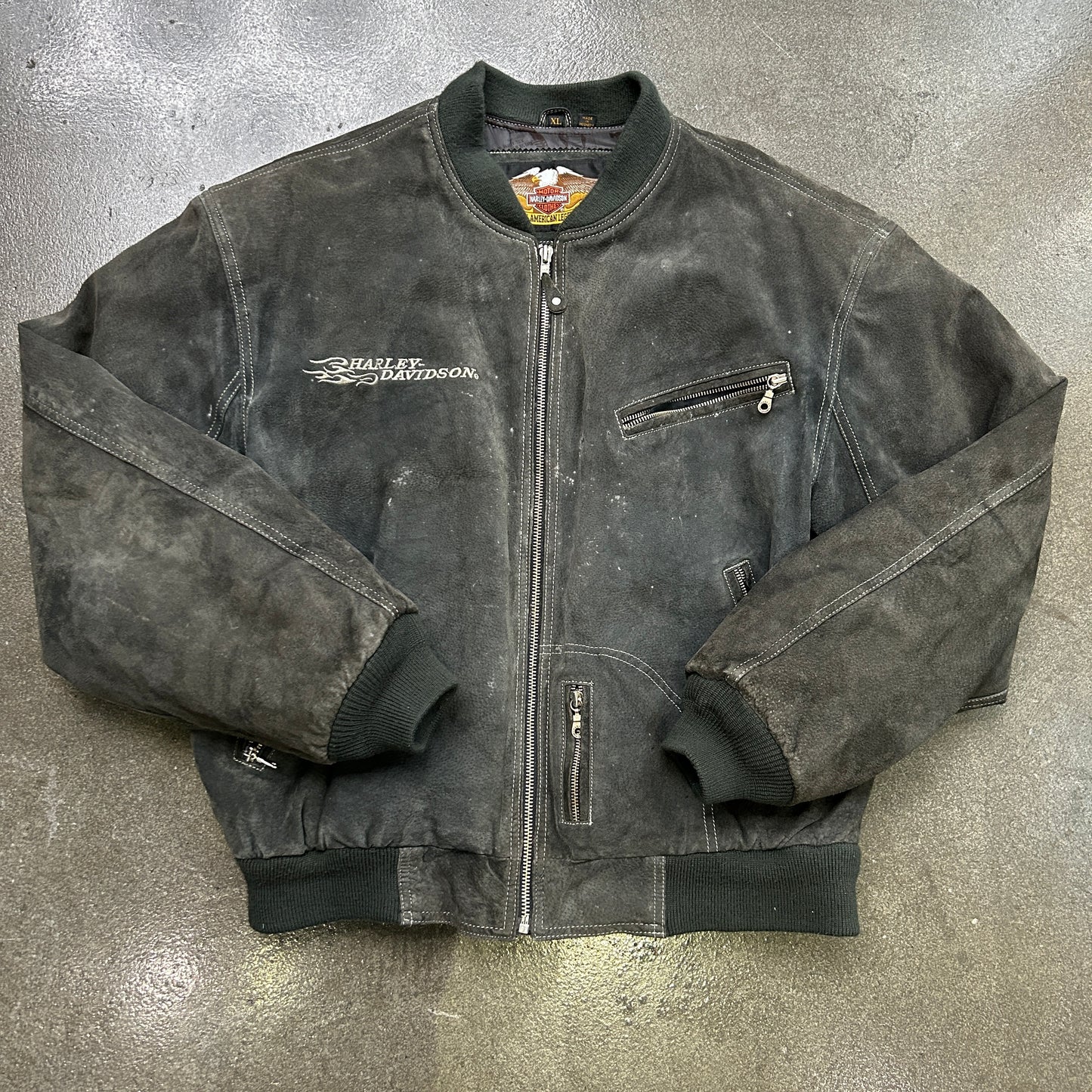 Harley Davidson Suede Jacket