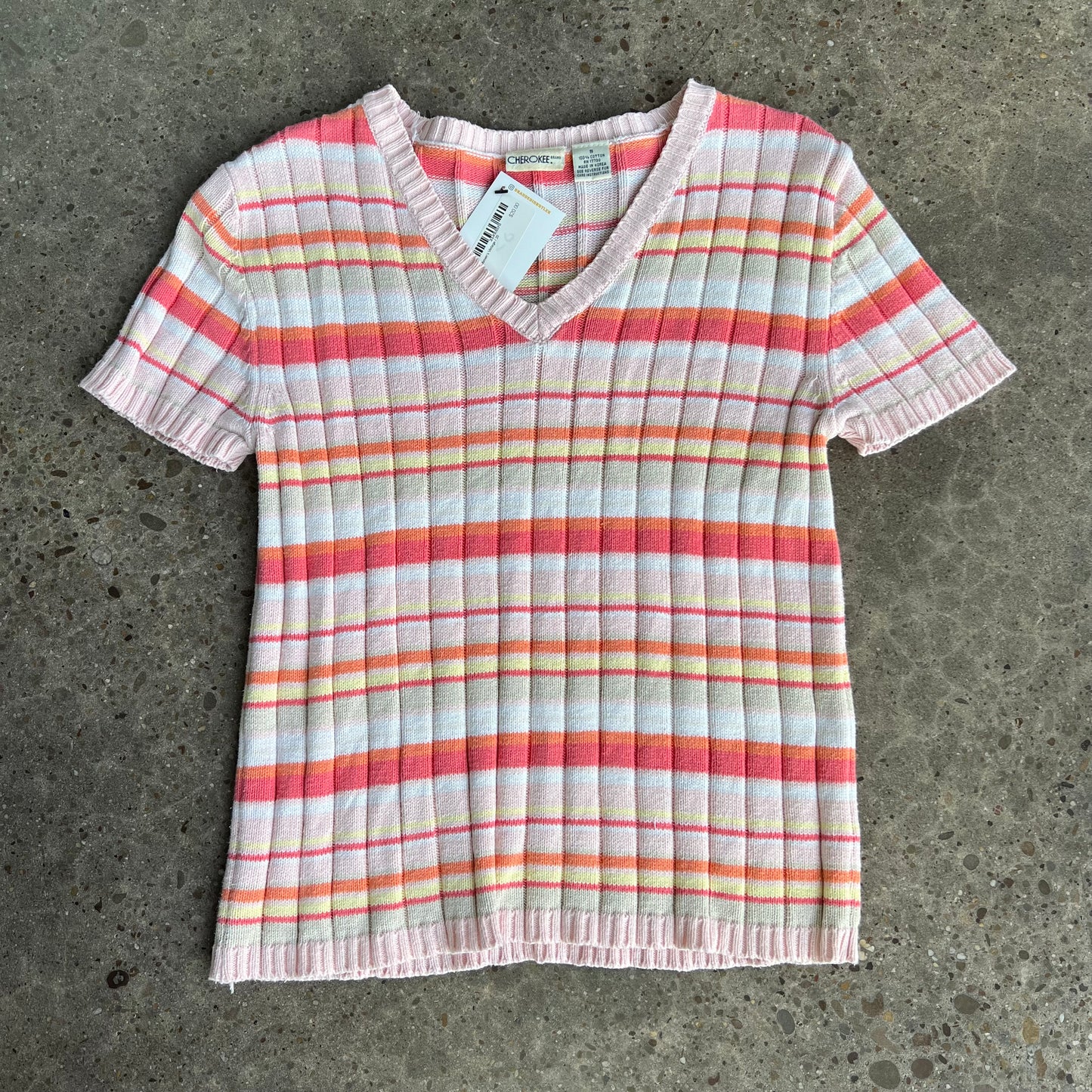 Vintage Striped Cherokee Tee