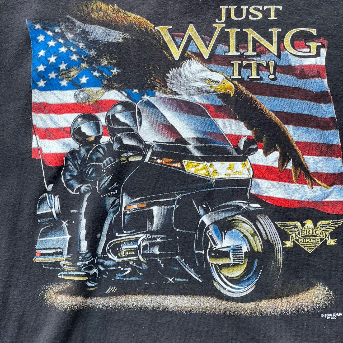 Vintage 2000s American Biker Tee