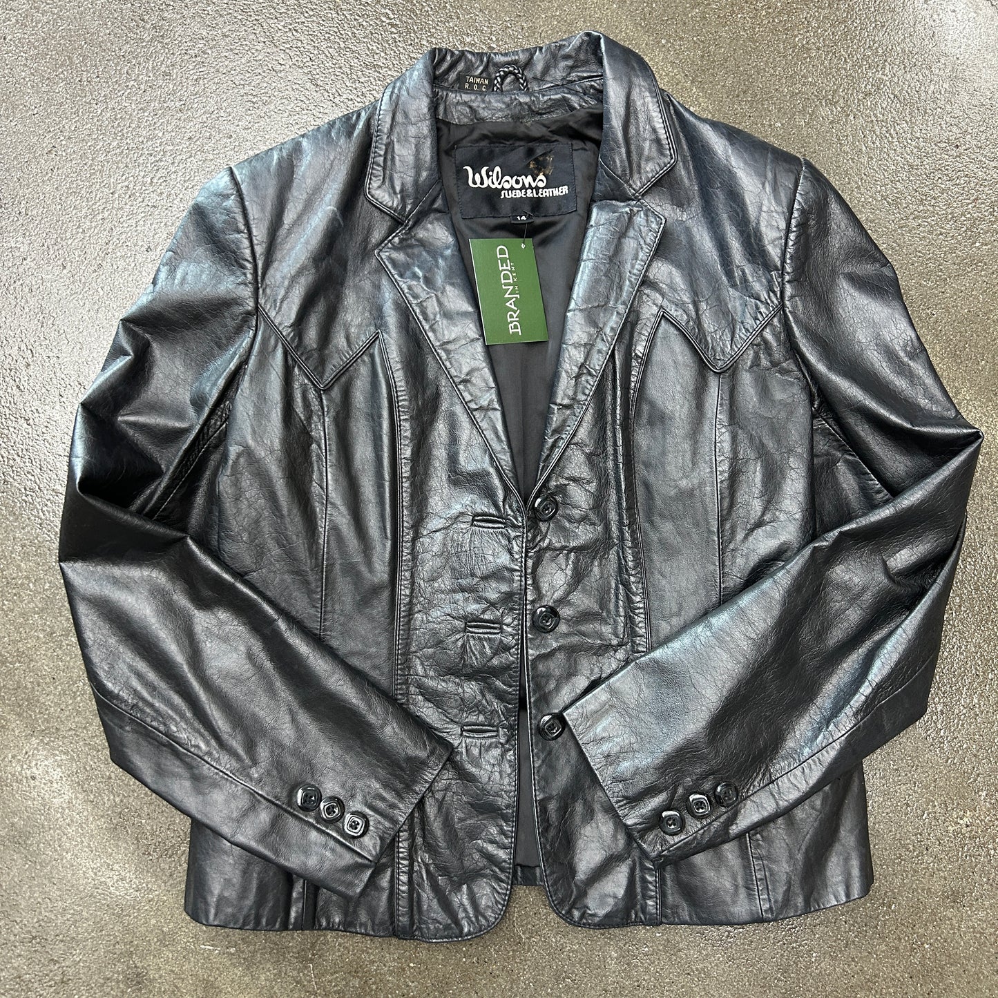 Vintage Wilson’s Suede and Leather Jacket
