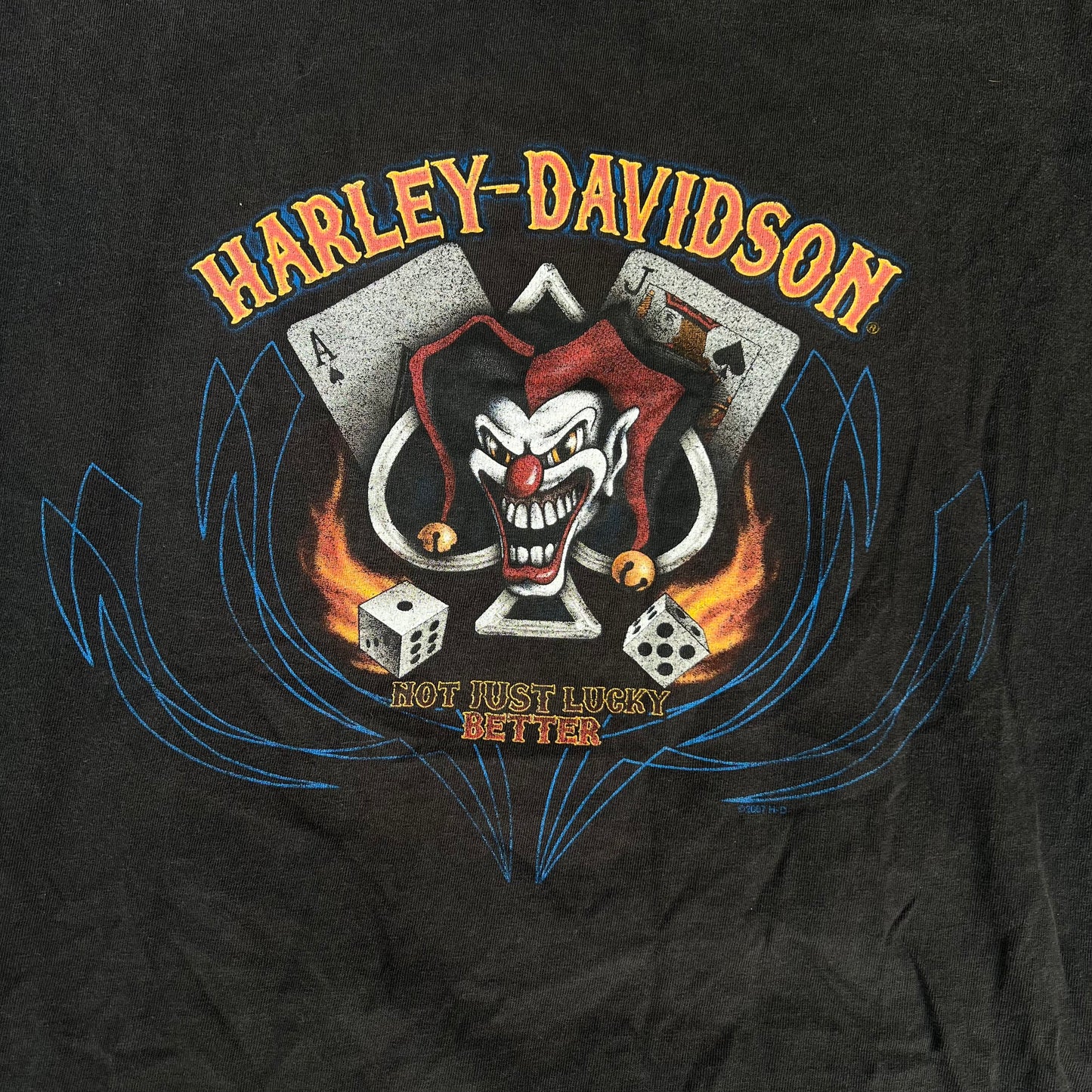 Harley Davidson ‘Not Just Lucky, Better’ Tee