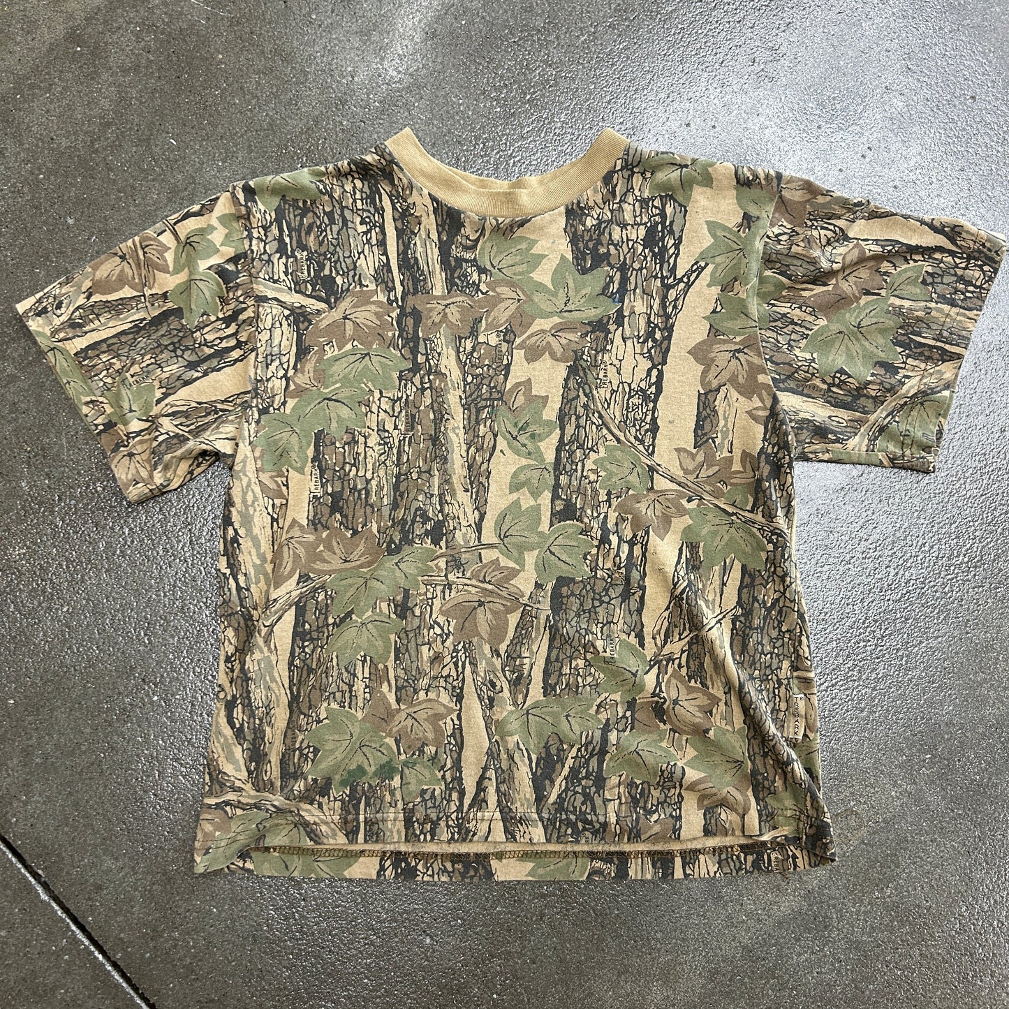 Vintage Trebark Camo Baby Tee