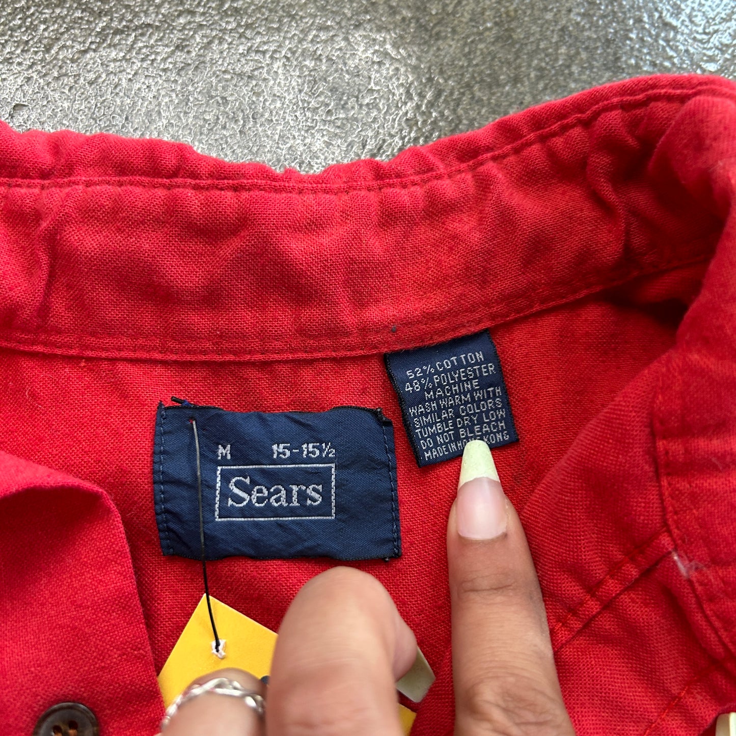 Vintage Sears Button Up