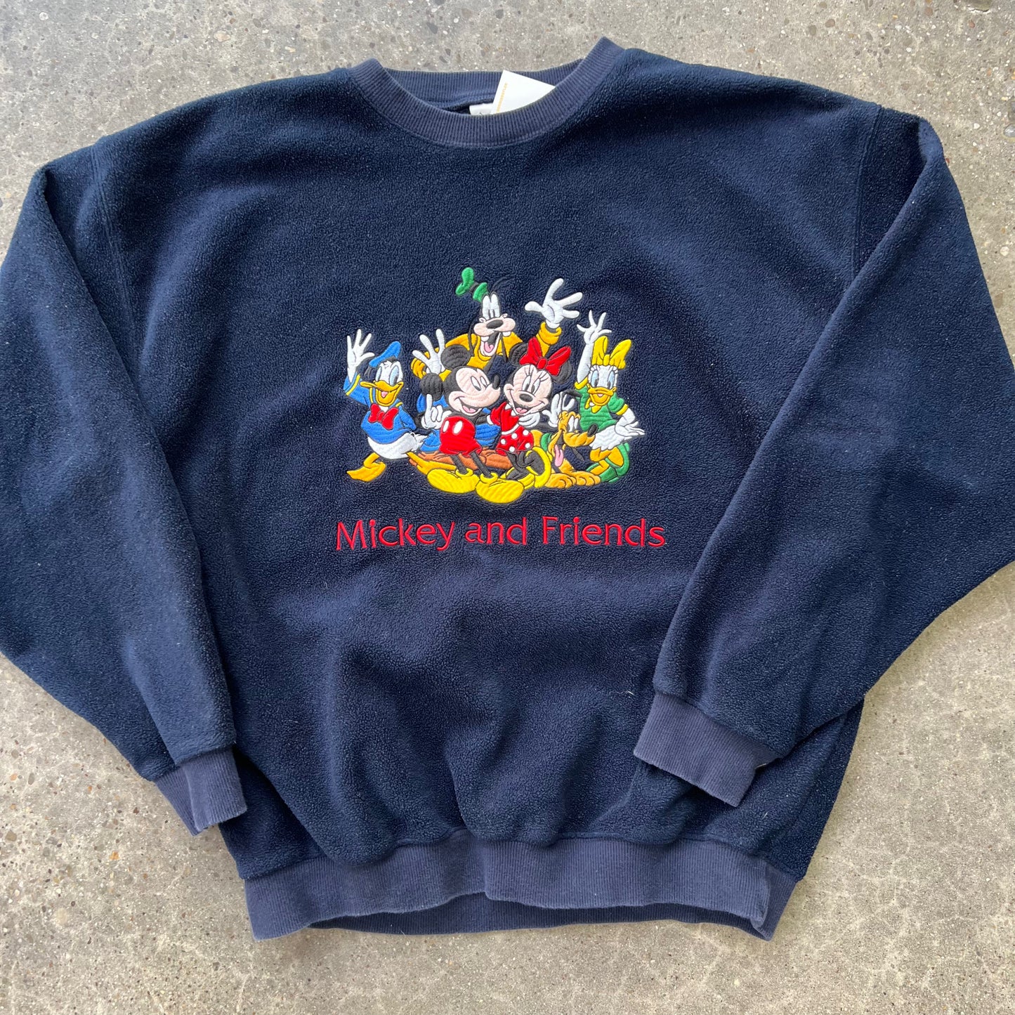 Vintage Mickey And Friends Crewneck