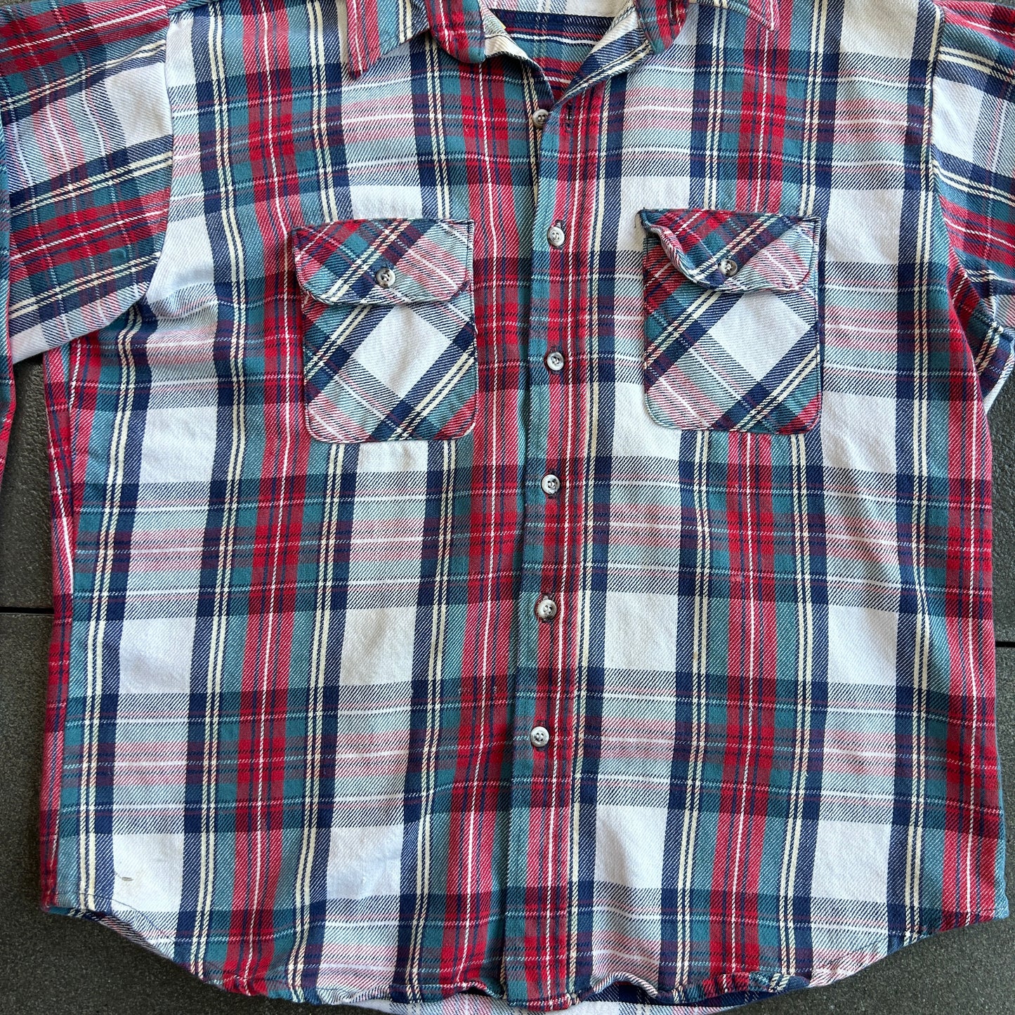 Vintage Five Brothers Button Up Flannel