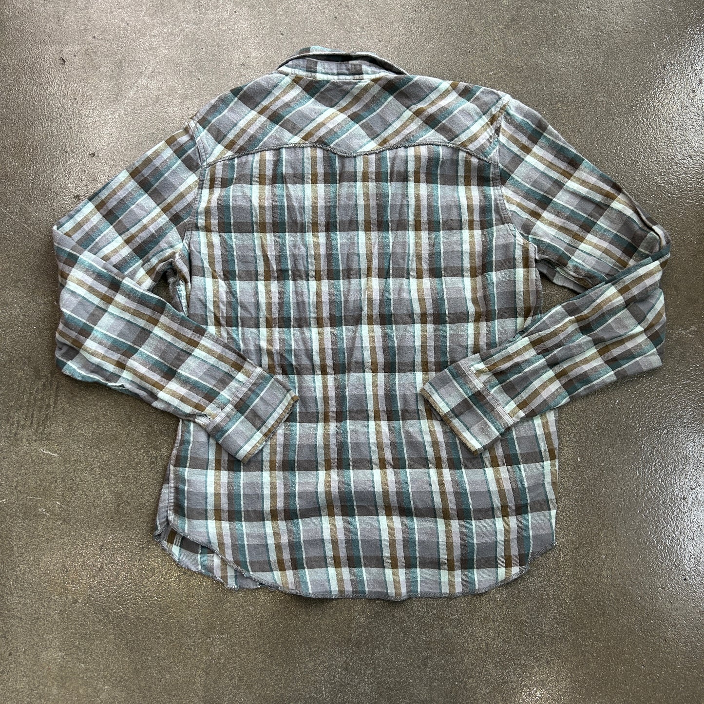 Vintage Fox Pearl Snap Flannel