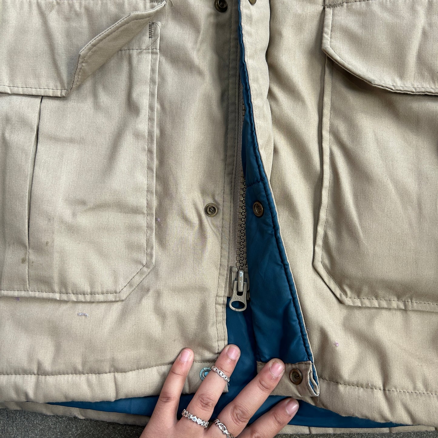 Vintage Woolrich Cargo Coat