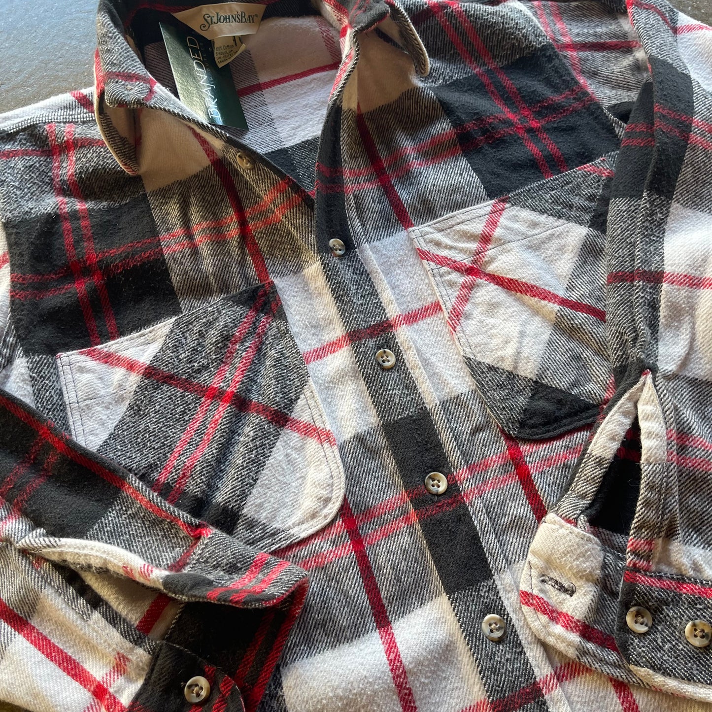 Vintage St Johns Bay Flannel