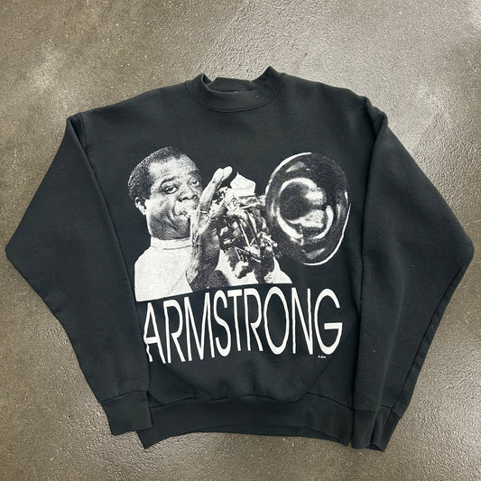 Vintage Fruit Of The Loom Louis Armstrong Sweatshirt