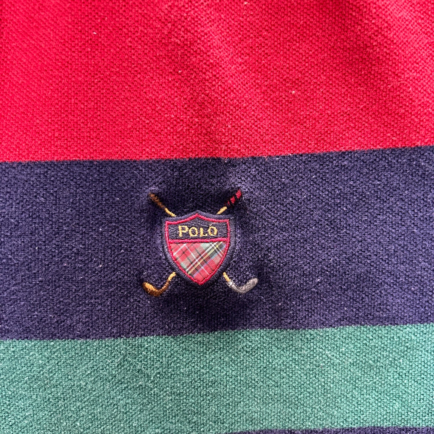 Vintage Striped Polo Ralph Lauren Tee