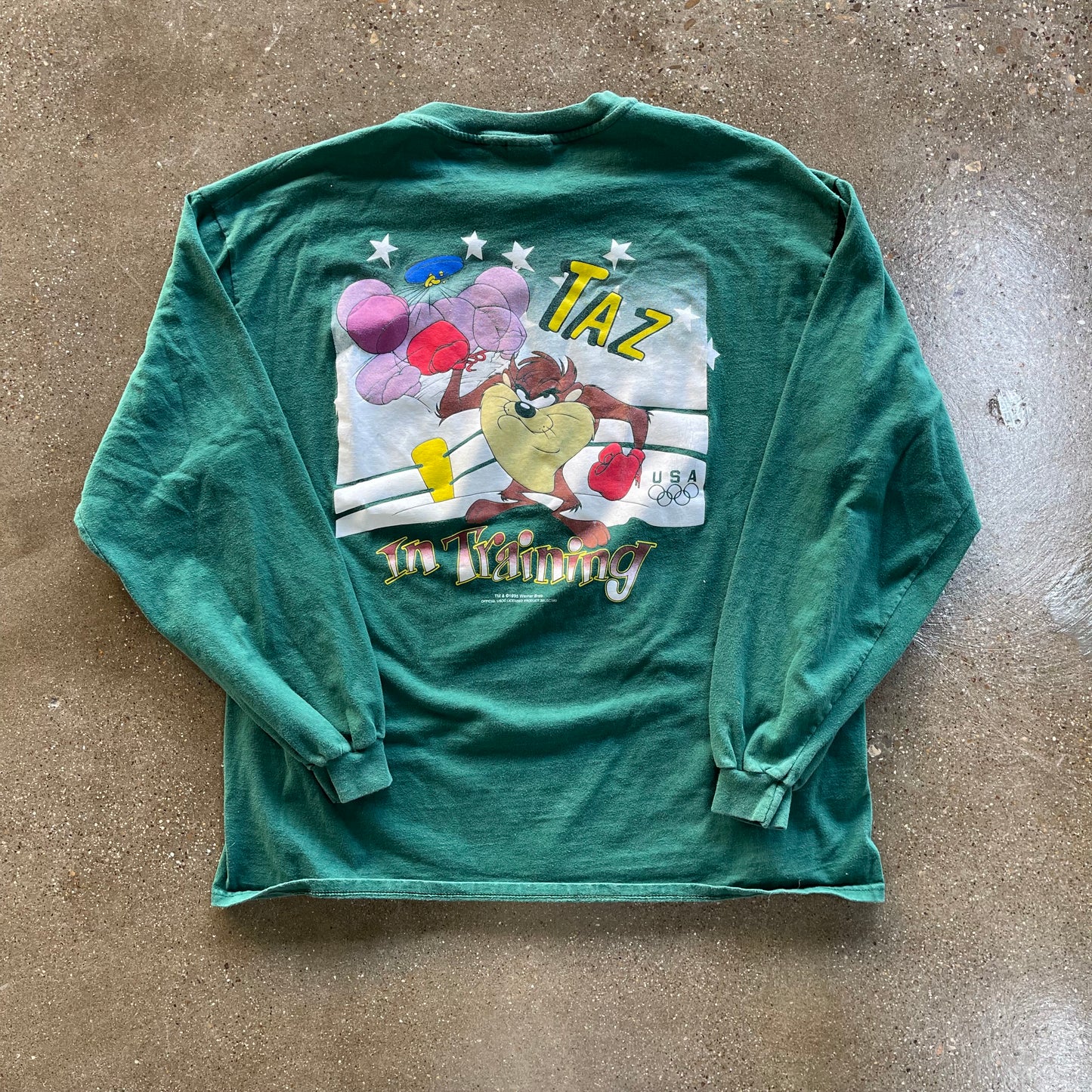 Vintage Looney Toons USA Olympics Long Sleeve