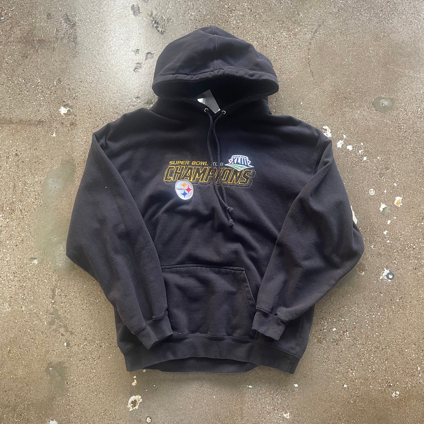 Vintage Steelers Super Bowl Hoodie